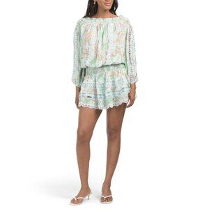 MISS JUNE Blue Mini Dress